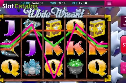 Οθόνη5. White Wizard Κουλοχέρης