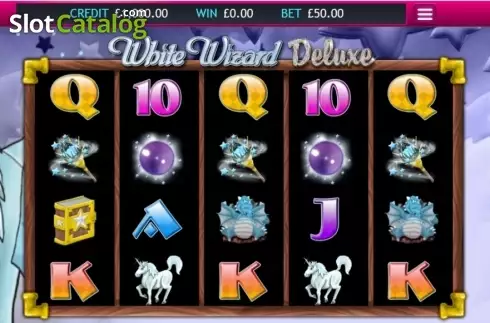 Οθόνη8. White Wizard Deluxe Κουλοχέρης