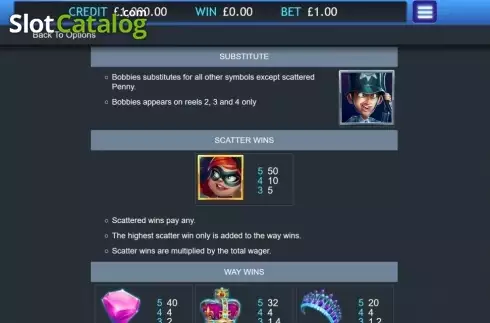 Οθόνη3. Beat The Bobbies Κουλοχέρης