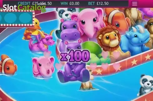 Οθόνη4. Fluffy Favourites Fairground Κουλοχέρης