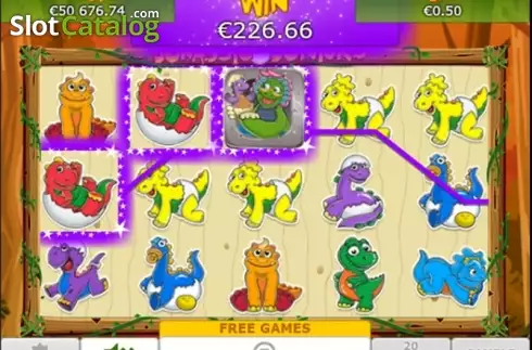 Οθόνη3. Jurassic Juniors Κουλοχέρης