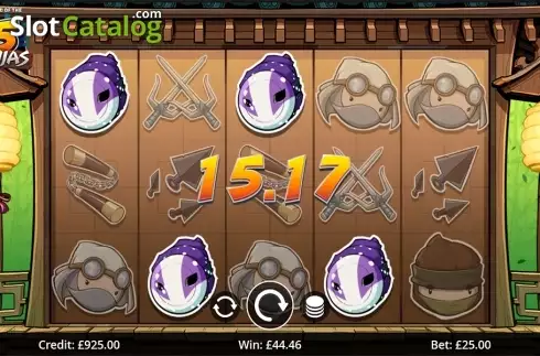 Οθόνη3. Legend of the 5 Ninjas Κουλοχέρης
