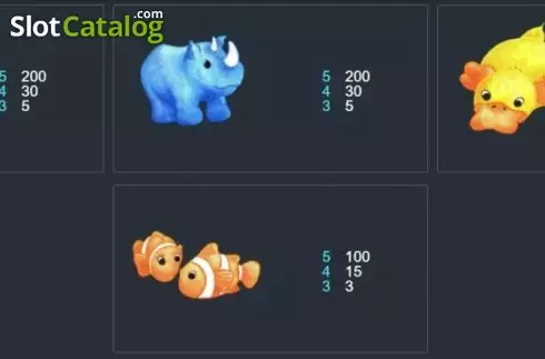 Οθόνη4. Fluffy Mega Jackpot Κουλοχέρης 