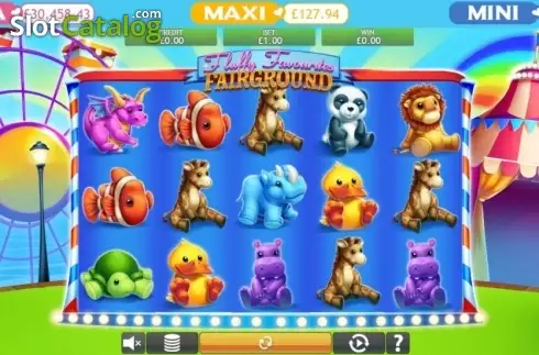 Οθόνη2. Fluffy Favourites Fairground Jackpot Κουλοχέρης