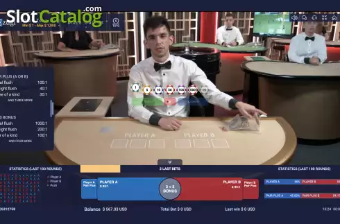 Οθόνη2. Bet On Teen Patti (Ezugi) Κουλοχέρης