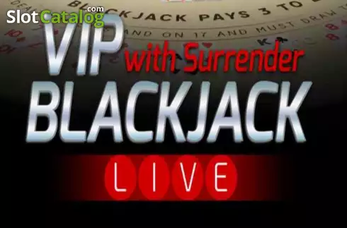 VIP Surrender Blackjack Λογότυπο