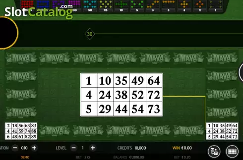 Οθόνη2. Maya Bingo Κουλοχέρης