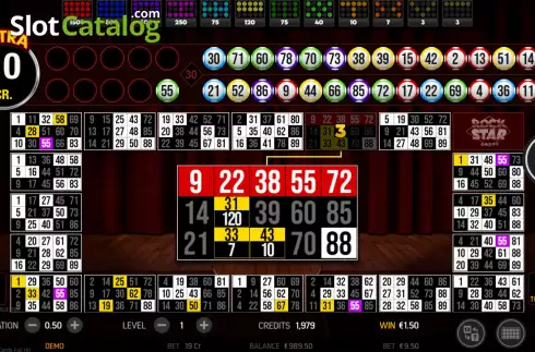 Οθόνη5. Rock Star Bingo Κουλοχέρης 