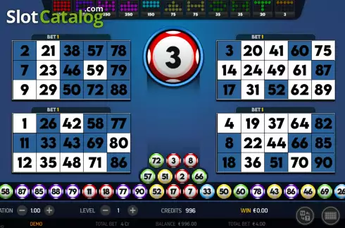 Οθόνη6. Catch the Gold Bingo Κουλοχέρης 