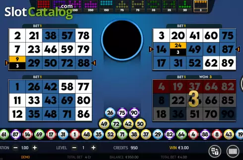 Οθόνη7. Catch the Gold Bingo Κουλοχέρης 