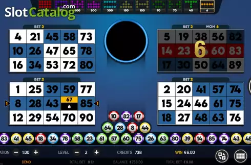 Οθόνη8. Catch the Gold Bingo Κουλοχέρης 