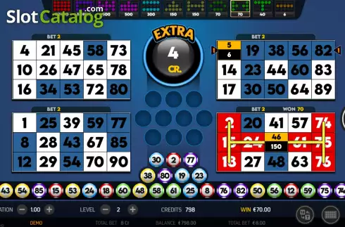 Οθόνη9. Catch the Gold Bingo Κουλοχέρης 