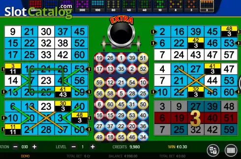 Οθόνη7. Bingo Blast (FBM Digital Systems) Κουλοχέρης