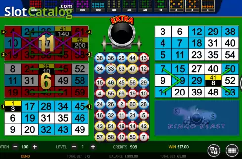Οθόνη9. Bingo Blast (FBM Digital Systems) Κουλοχέρης