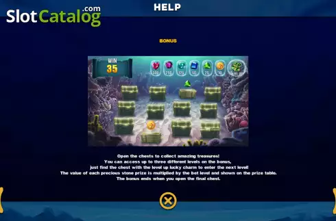 Οθόνη9. Underwater Riches Bingo Κουλοχέρης