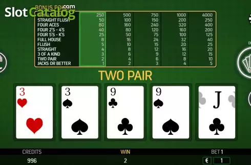 Οθόνη7. Bonus Poker (FBM Digital Systems) Κουλοχέρης