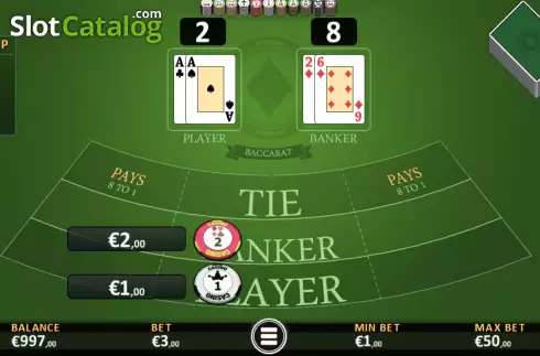 Οθόνη4. Baccarat (FBM Digital Systems) Κουλοχέρης