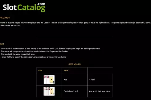 Οθόνη7. Baccarat (FBM Digital Systems) Κουλοχέρης