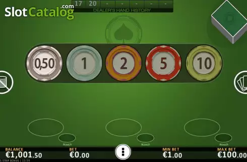 Οθόνη2. Blackjack Vegas Strip Bonus Κουλοχέρης