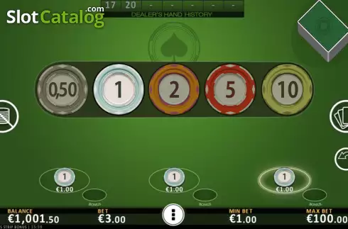 Οθόνη3. Blackjack Vegas Strip Bonus Κουλοχέρης