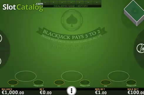 Οθόνη2. Blackjack Vegas Strip Pro Κουλοχέρης