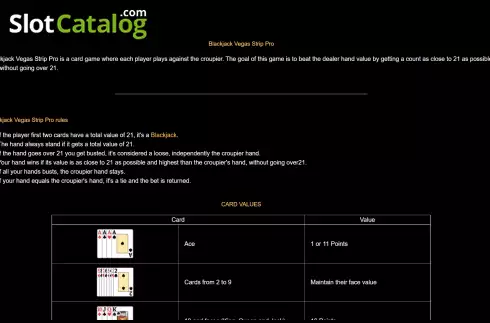 Οθόνη8. Blackjack Vegas Strip Pro Κουλοχέρης
