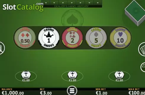 Οθόνη3. Black Jack (FBM Digital Systems) Κουλοχέρης