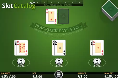 Οθόνη4. Black Jack (FBM Digital Systems) Κουλοχέρης