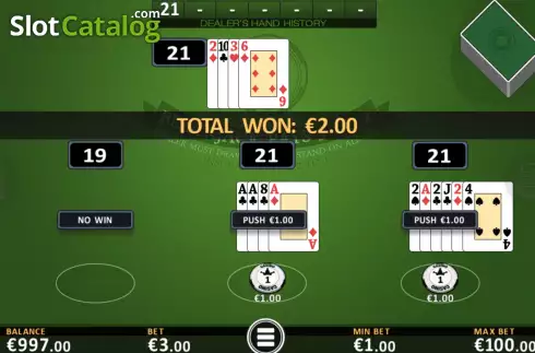 Οθόνη6. Black Jack (FBM Digital Systems) Κουλοχέρης