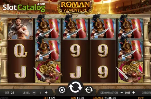 Οθόνη2. Roman Adventure 50 Lines Κουλοχέρης 