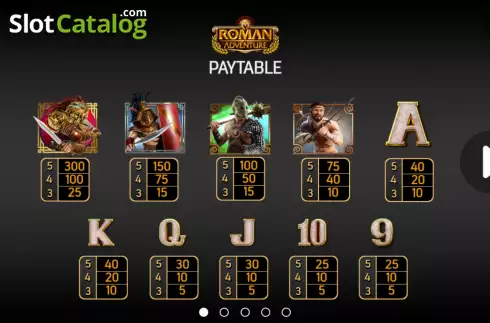 Οθόνη9. Roman Adventure 50 Lines Κουλοχέρης 