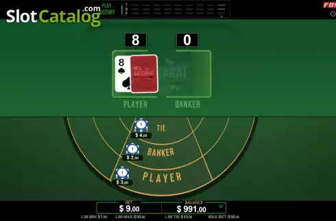 Οθόνη3. Top+Plus Baccarat Κουλοχέρης