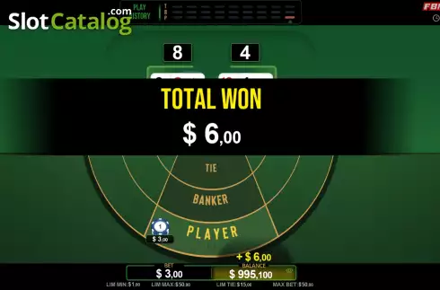 Οθόνη4. Top+Plus Baccarat Κουλοχέρης