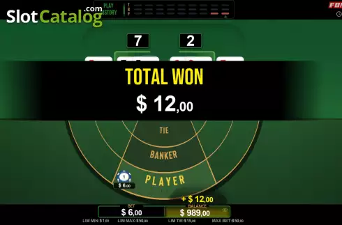 Οθόνη5. Top+Plus Baccarat Κουλοχέρης