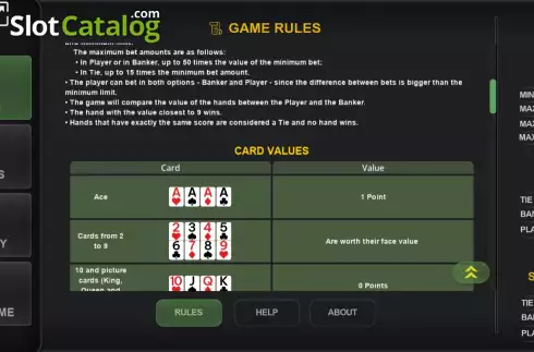 Οθόνη7. Top+Plus Baccarat Κουλοχέρης