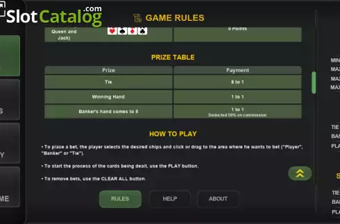 Οθόνη8. Top+Plus Baccarat Κουλοχέρης