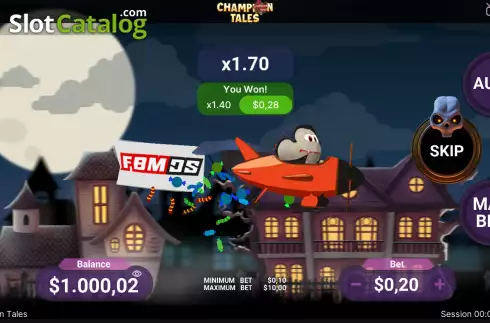 Οθόνη3. Champion Tales Crash-O-Ween Κουλοχέρης