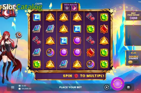 Οθόνη2. Power Gacha Κουλοχέρης 