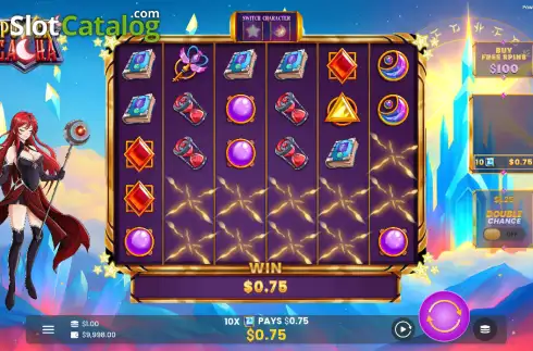 Οθόνη3. Power Gacha Κουλοχέρης 