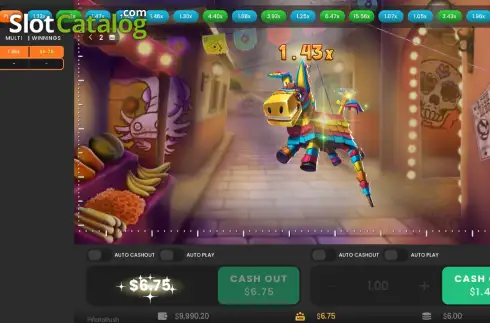 Οθόνη3. Piñata Rush Κουλοχέρης