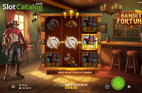 Οθόνη3. Bandit Fortune Κουλοχέρης