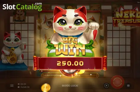 Οθόνη3. Neko Treasure (FBM Digital Systems) Κουλοχέρης