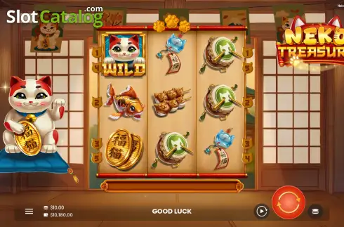 Οθόνη2. Neko Treasure (FBM Digital Systems) Κουλοχέρης