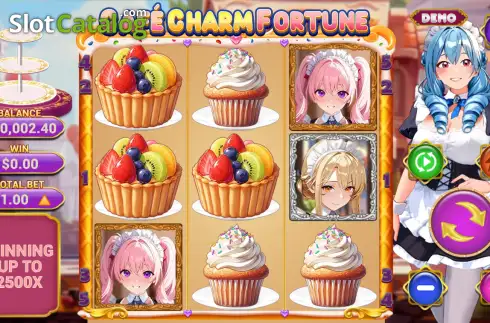 Οθόνη2. Cafe Charm Fortune Κουλοχέρης 