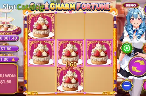 Οθόνη3. Cafe Charm Fortune Κουλοχέρης 