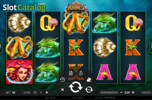 Οθόνη2. Underwater Riches Κουλοχέρης