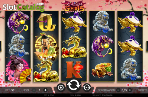 Οθόνη2. Kingdom Gems Κουλοχέρης