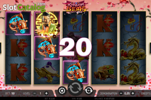 Οθόνη3. Kingdom Gems Κουλοχέρης
