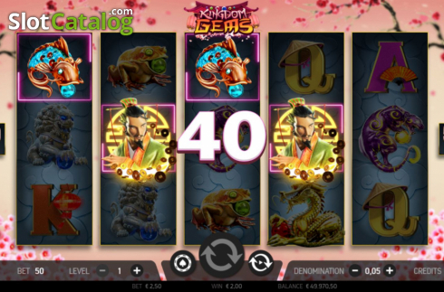 Οθόνη4. Kingdom Gems Κουλοχέρης