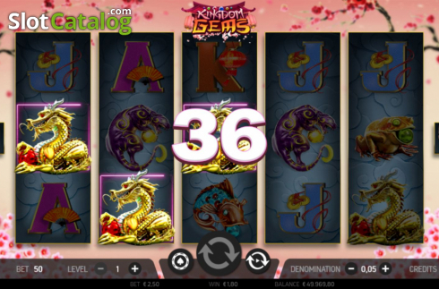 Οθόνη5. Kingdom Gems Κουλοχέρης